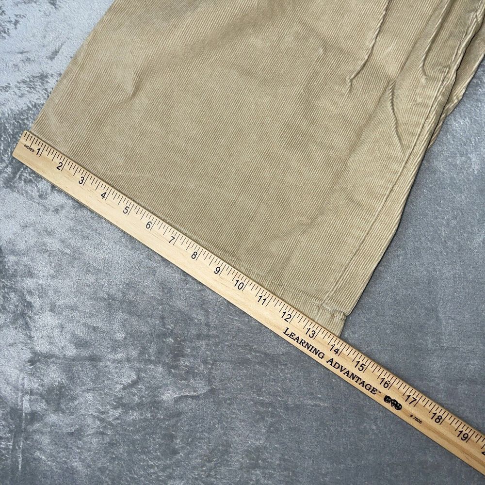 Levi's Pants Womens 26 Premium Wide Leg Pleated Crop Corduroy NWT MSRP $80 - Picture 9 of 9